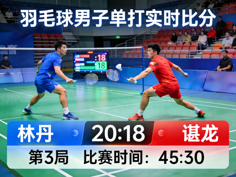 羽毛球男子单打比赛实时比分直播画面